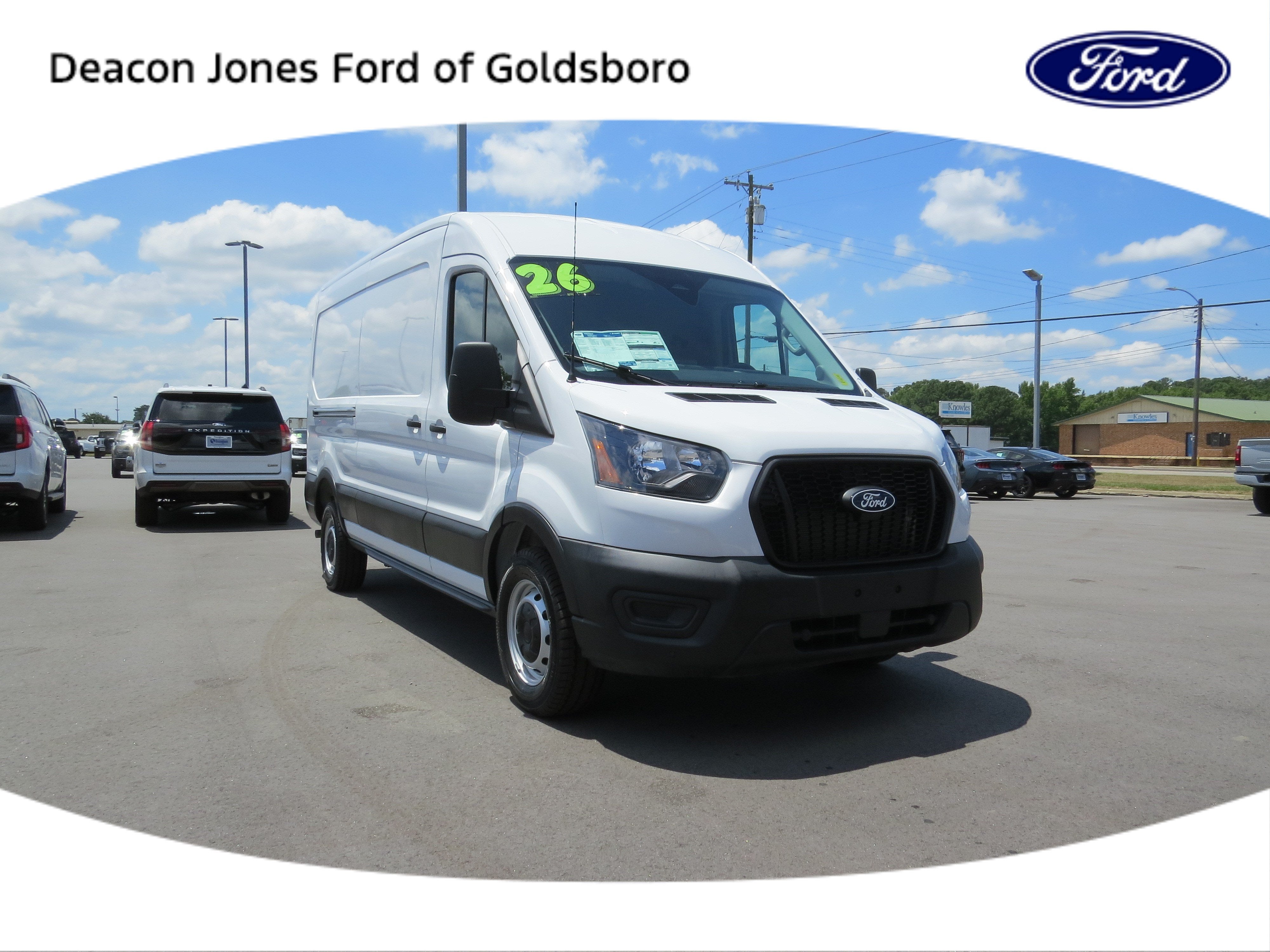 2026 Ford Transit Cargo Van T-250 148" Med Rf 9150 GVWR RWD