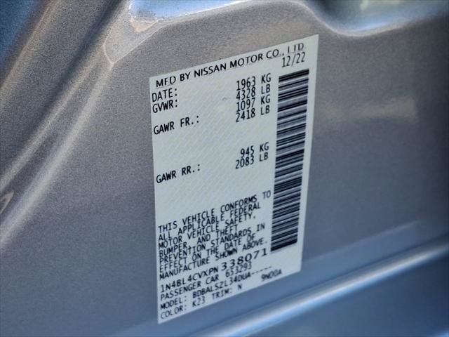 2023 Nissan Altima 2.5 SR
