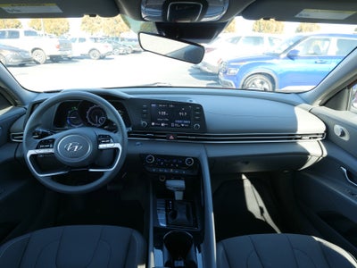 2023 Hyundai Elantra Hybrid Blue