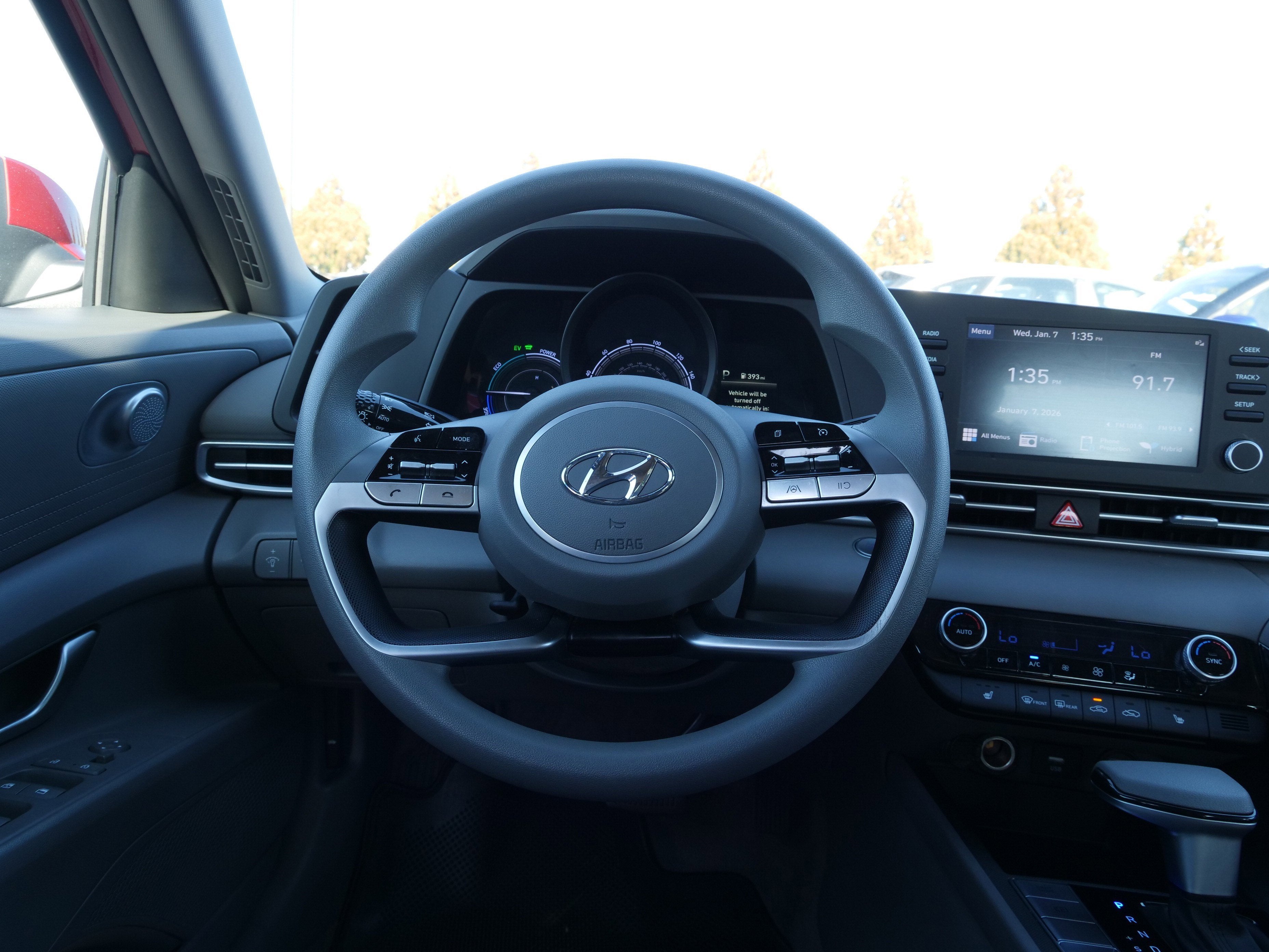 2023 Hyundai Elantra Hybrid Blue