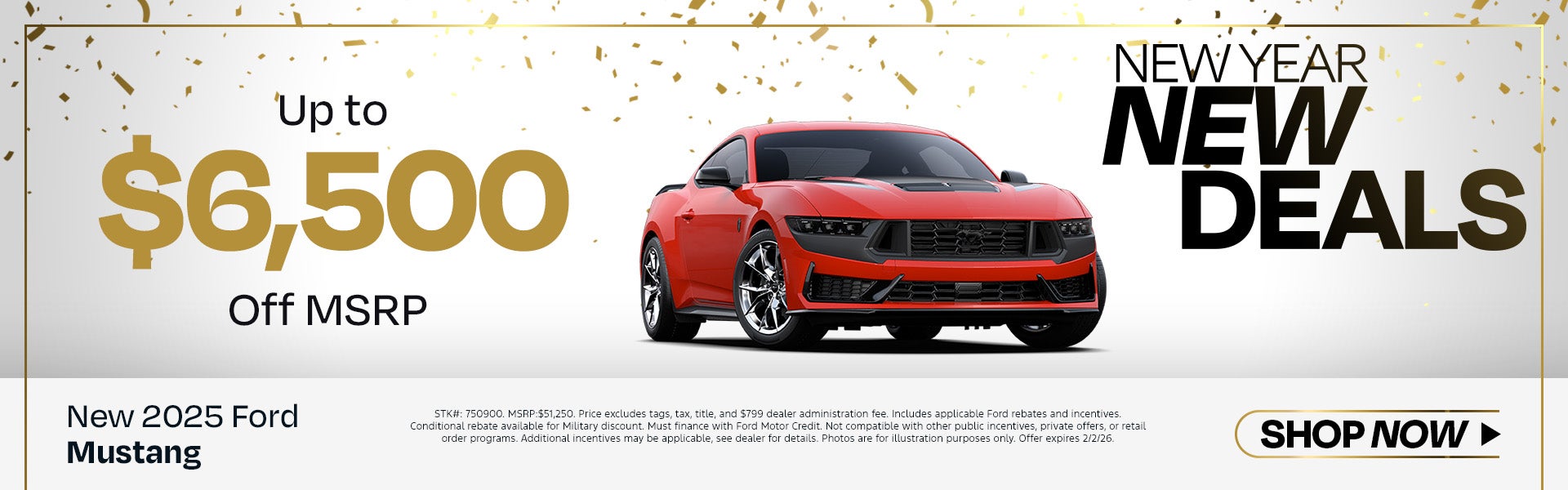 New 2025 Ford Mustang