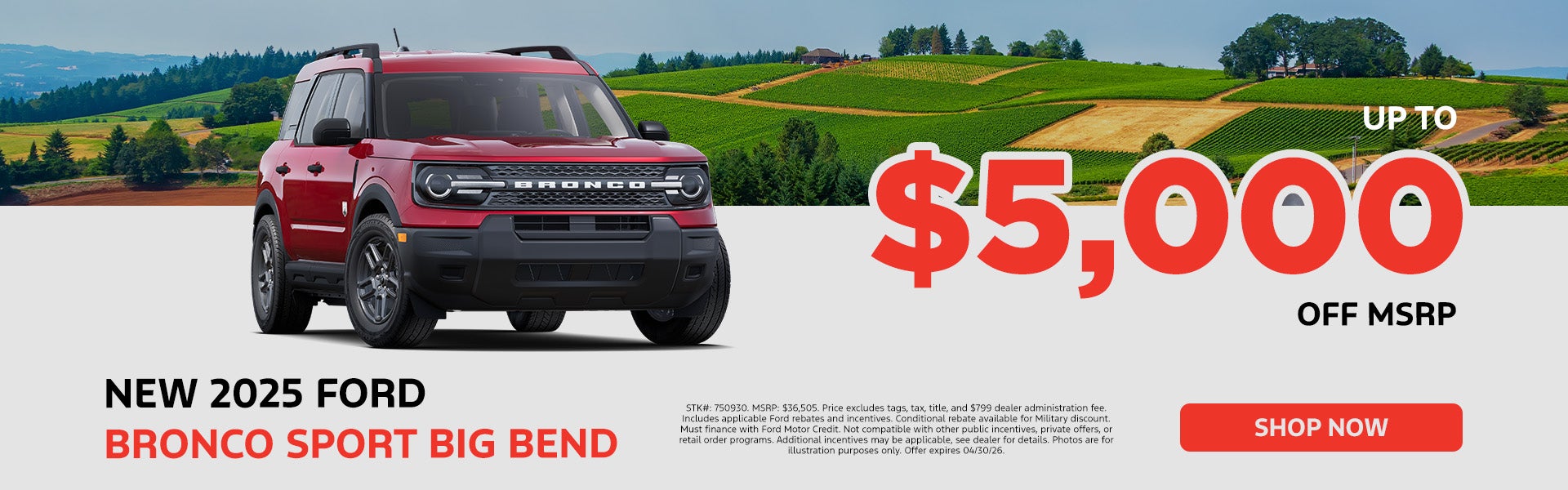 New 2025 Ford Bronco Sport Big Bend