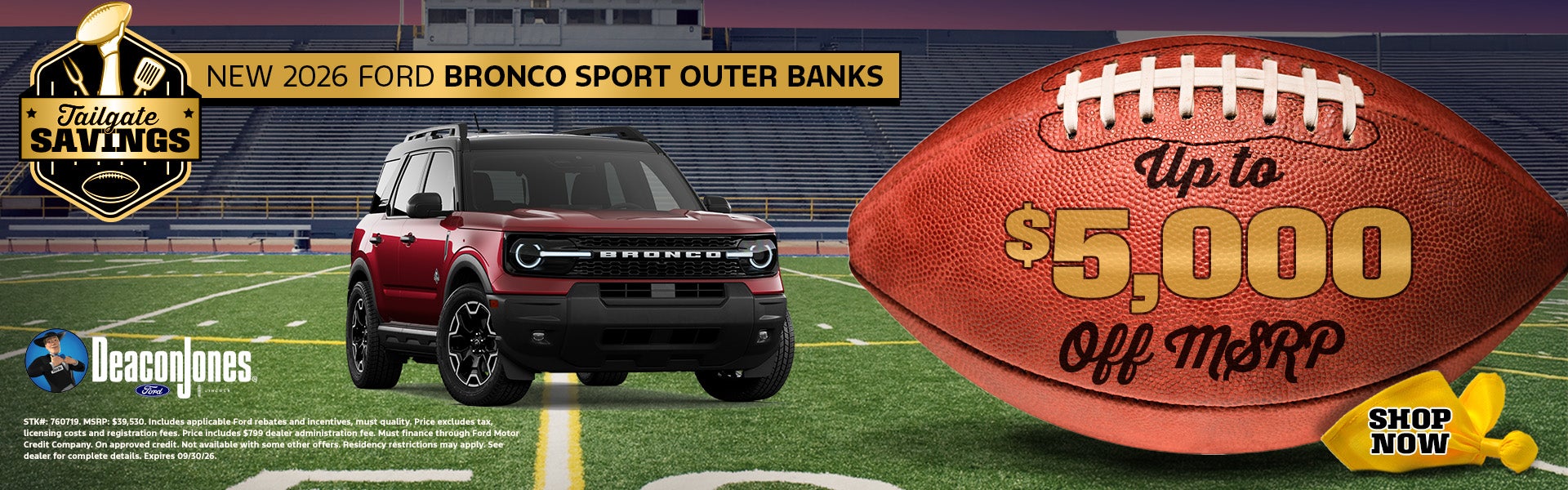New 2026 Ford Bronco Sport Outer Banks 