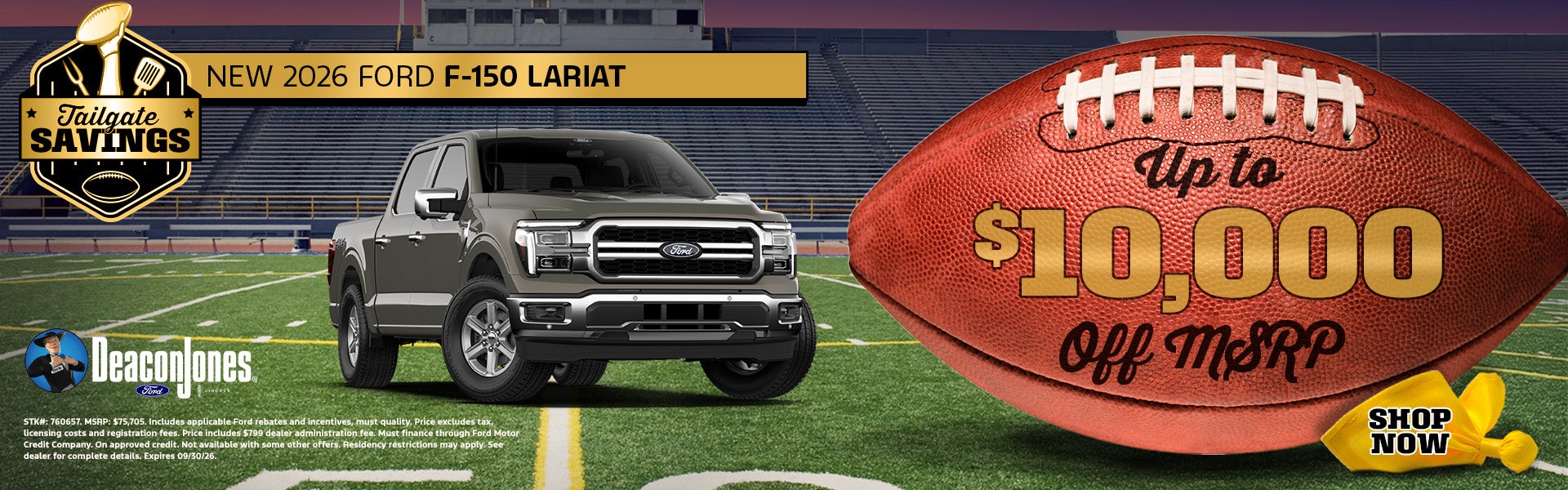 New 2026 Ford F-150 Lariat